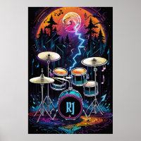 Fantasy Forest Drum Set