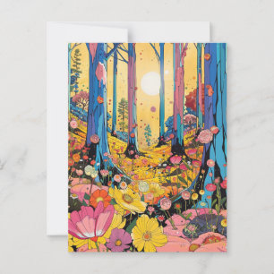 Fantasy Forest Postcard