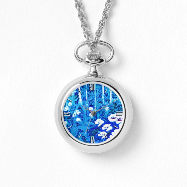 Fantasy Forest with Flowers and Birds Watch (Front)