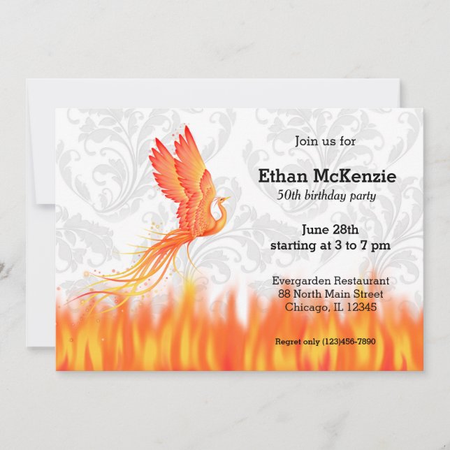 Fantasy friend invitation (Front)