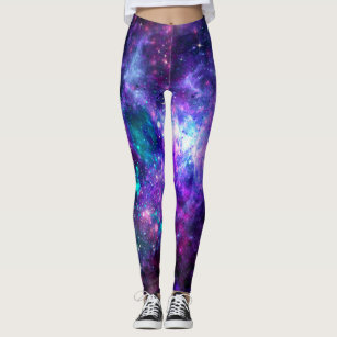 Women's Purple Star Leggings & Tights