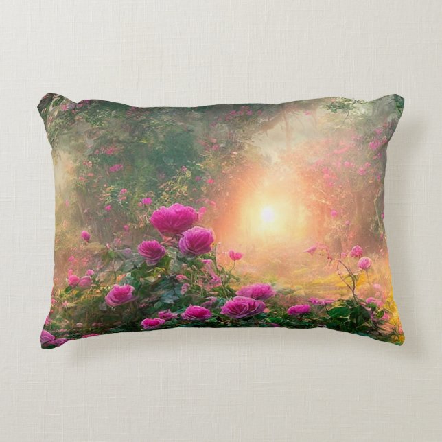 FANTASY Garden Flowers - Pillow (Front)