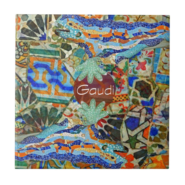 Fantasy. Gaudi. Picture 1 Tile (Front)