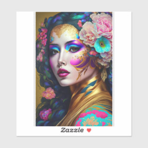 Fantasy Glam Woman Pop Art