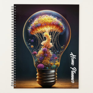 Fantasy glass bulb aquatic luminous creativity planner