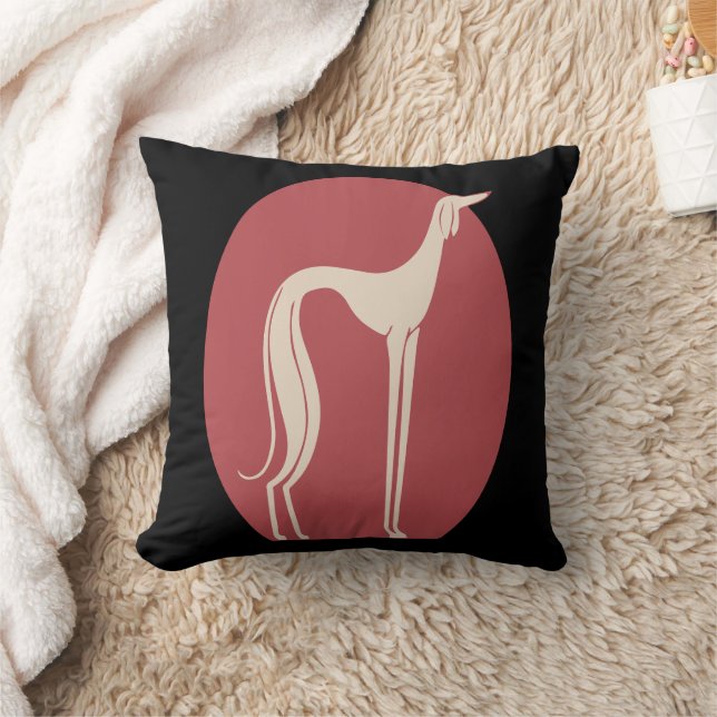 Fantasy Greyhound 1928 for Dog Lovers Cushion (Blanket)