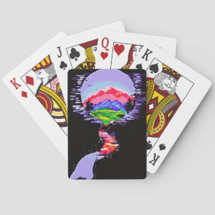 "Fantasy Haven Playing Cards