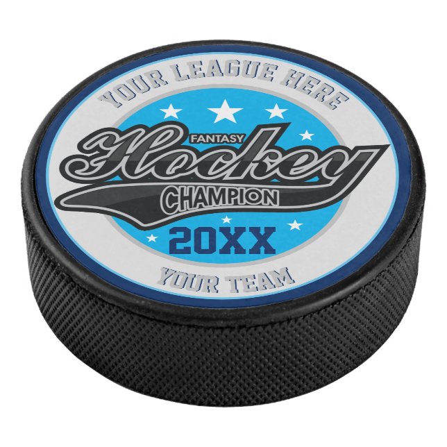 Fantasy Hockey Champion Swash Hockey Puck (3/4)