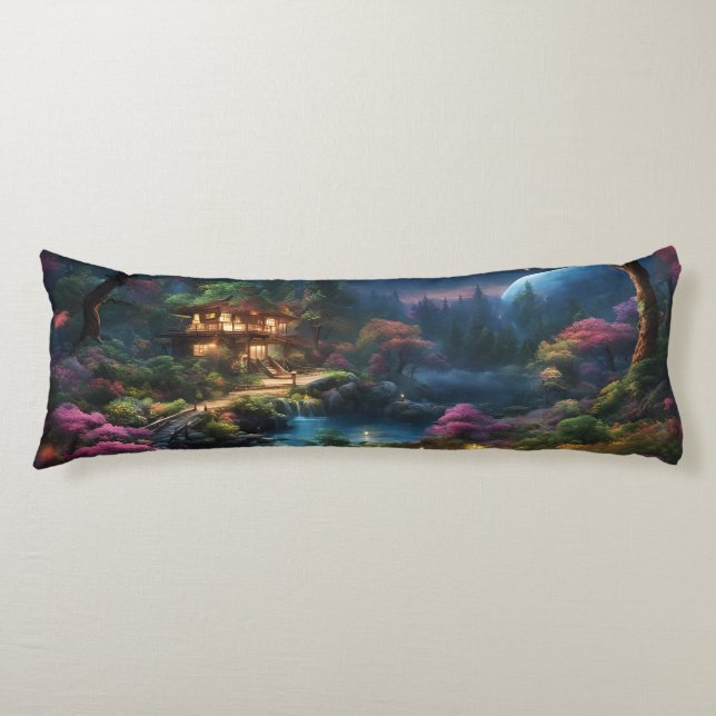 Fantasy Home and Garden Body Cushion (Front)