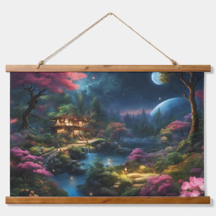 Fantasy Home and Garden Hanging Tapestry
