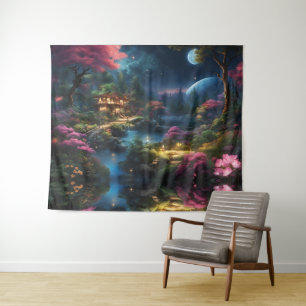 Fantasy Home and Garden Tapestry