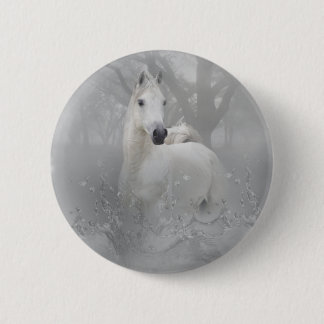 Fantasy Horse 6 Cm Round Badge
