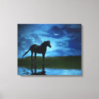 Fantasy Horse and Moon Fine Art Photography