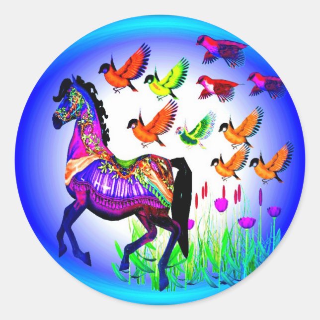 Fantasy Horse Stickers (Front)
