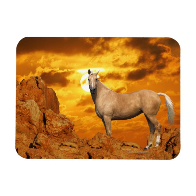 Fantasy Horses: Mountain Magnet (Horizontal)