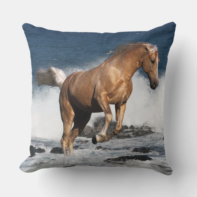 Fantasy Horses: Summer Splash Cushion (Front)