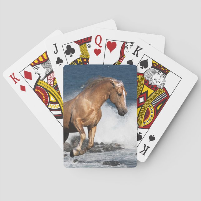 Fantasy Horses: Summer Splash Playing Cards (Back)