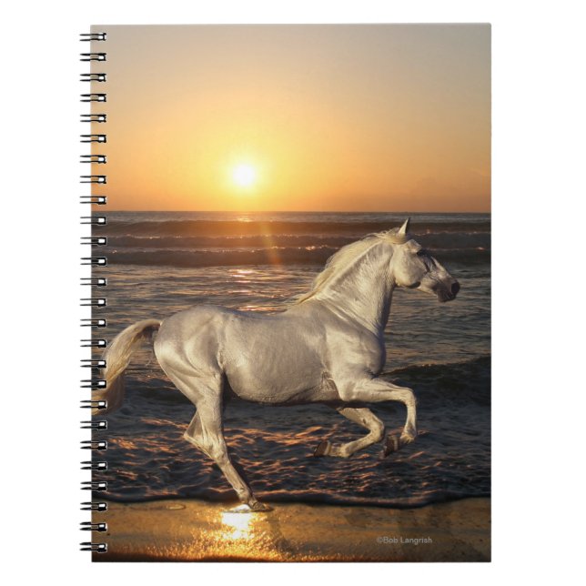Fantasy Horses: Sunset Notebook (Front)