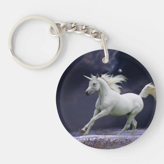 Fantasy Horses: Unicorn Key Ring (Front)