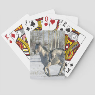 Fantasy Horses: Winter Wonderland Playing Cards