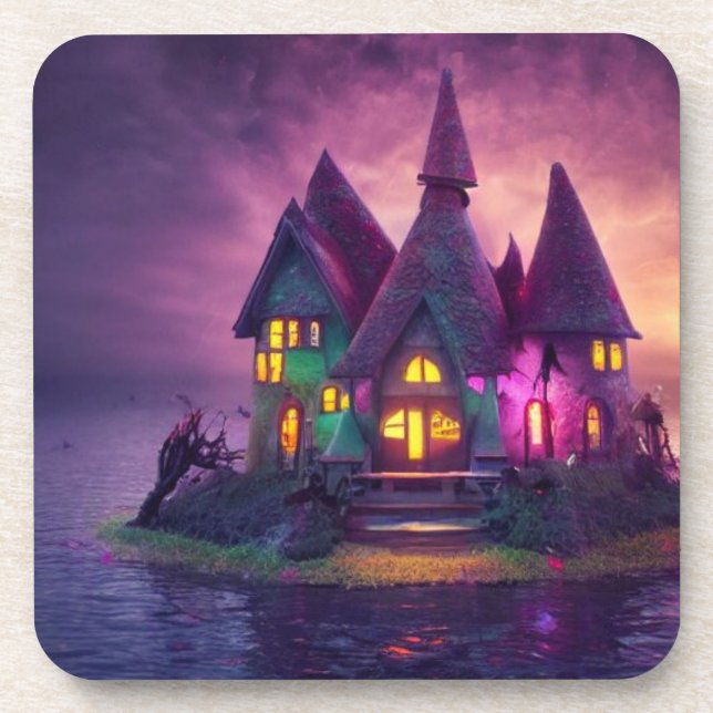 Fantasy House Coaster (Front)