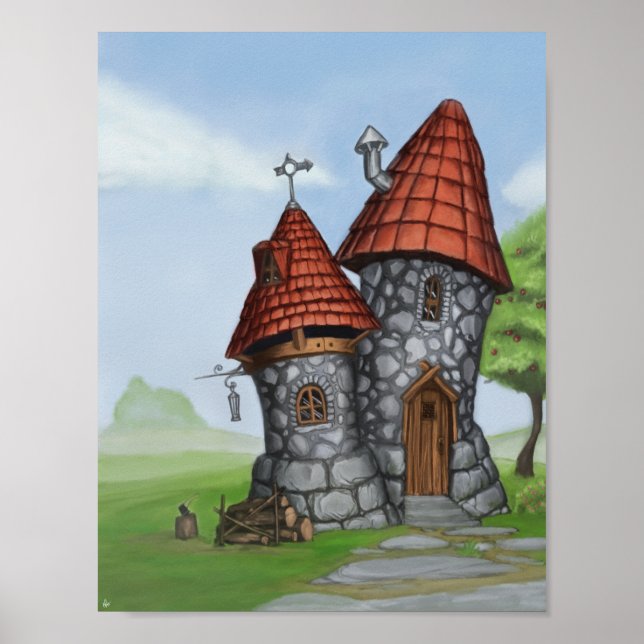 fantasy house poster (Front)
