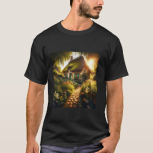 Fantasy Idyllic Country House T-Shirt