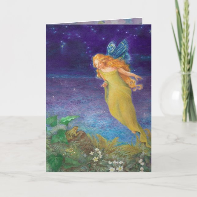 fantasy illustration gorgeous birthday card (Front)