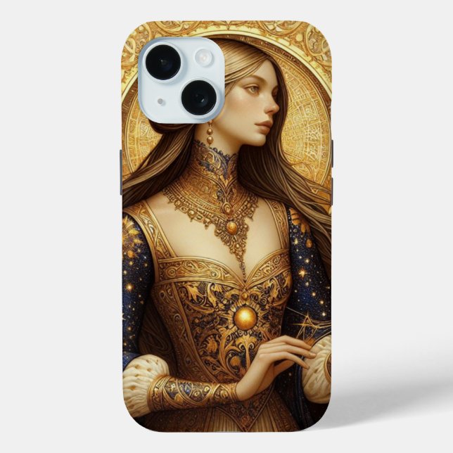 Fantasy illustration of princess Case-Mate iPhone case (Back)