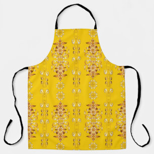 Fantasy illustration. Orient raster classic vintag Apron