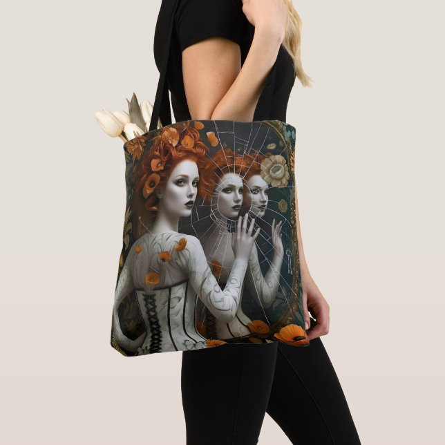 fantasy illustration  tote bag (Close Up)