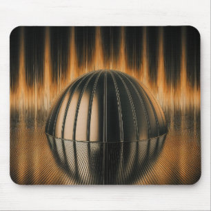Fantasy Image Bronze Halfdome On Reflected Surface Mouse Mat