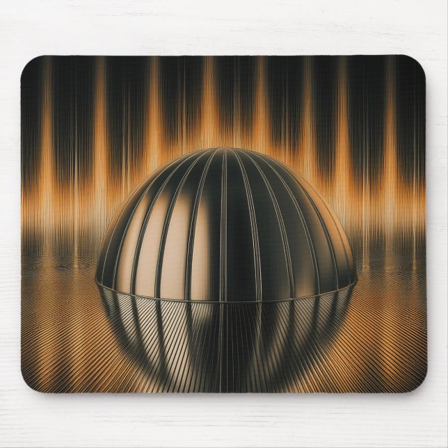 Fantasy Image Bronze Halfdome On Reflected Surface Mouse Mat (Front)