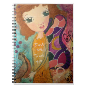 Fantasy image Trust fairy notebook