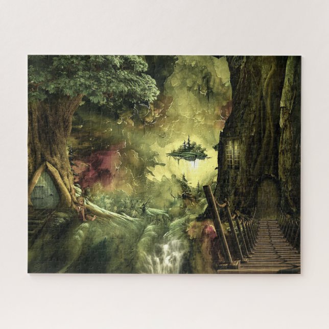 Fantasy in the Amazon Jigsaw Puzzle (Horizontal)