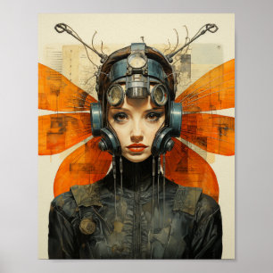 Fantasy Insect Woman  Poster
