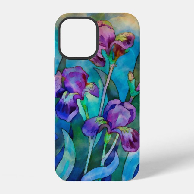Fantasy Irises   iPhone Case (Back)