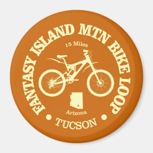 Fantasy Island MTB Loop (cycling) Magnet