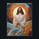 *~* Fantasy Jesus Christ AP50 Universe Earth Postcard<br><div class="desc">Search AP50 for similar items - Energetically Enhanced.- Mystical Fantasy Celestial POSTCARD / POST CARD Jesus is standing in front of the planets.. .The universe colours are bold strong and vibrant. * You interpret this art as you please. Your gut will speak to you. Popular Catholic Christian Energy Healing Healer...</div>