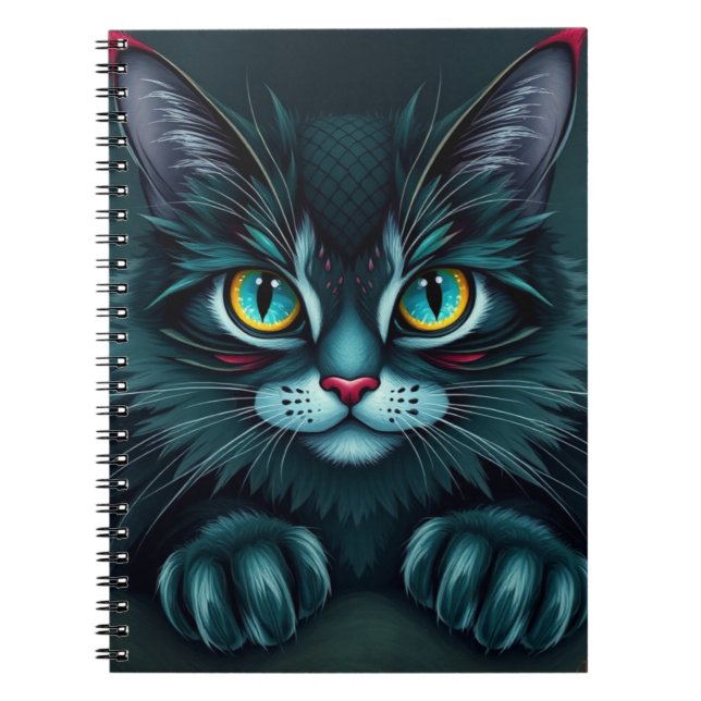 Fantasy Kitten Notebook (Front)
