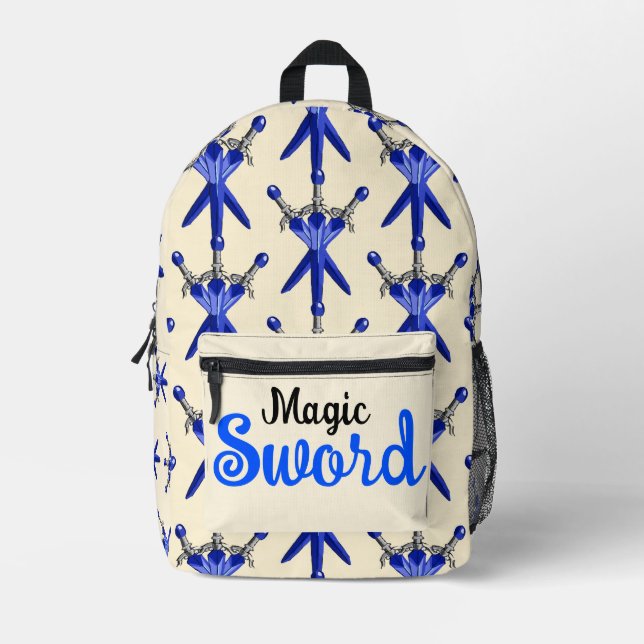  Fantasy Knight School Bag (Front)