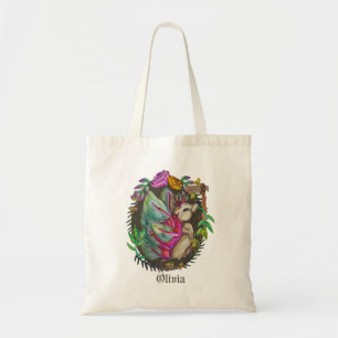 Fantasy kohlrabi hedgehog - cute hedgehog tote bag