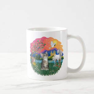 Fantasy Land (ff) - Kitten (silver tabby) Coffee Mug