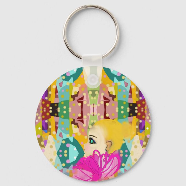 Fantasy-land Key Ring (Front)