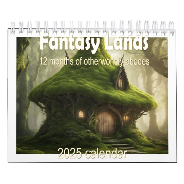 Fantasy Lands Calendar (Cover)