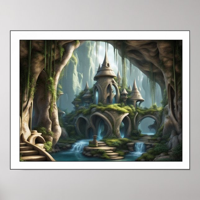 Fantasy Lands Poster (Front)