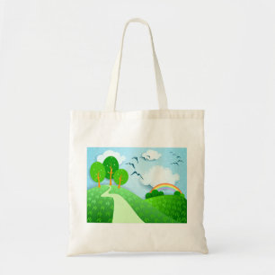 Fantasy landscape, bag