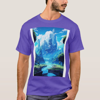 Fantasy  Landscape Cityscape T-Shirt