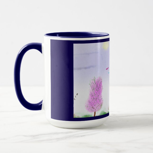 Fantasy Landscape Escape Mug (Left)