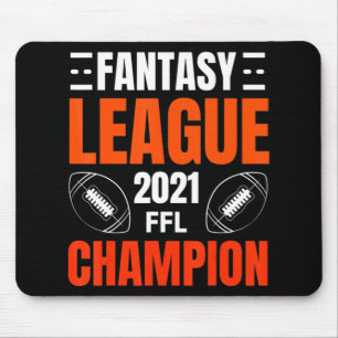 Fantasy League Champion Football 2021 Winner vinta Mouse Mat